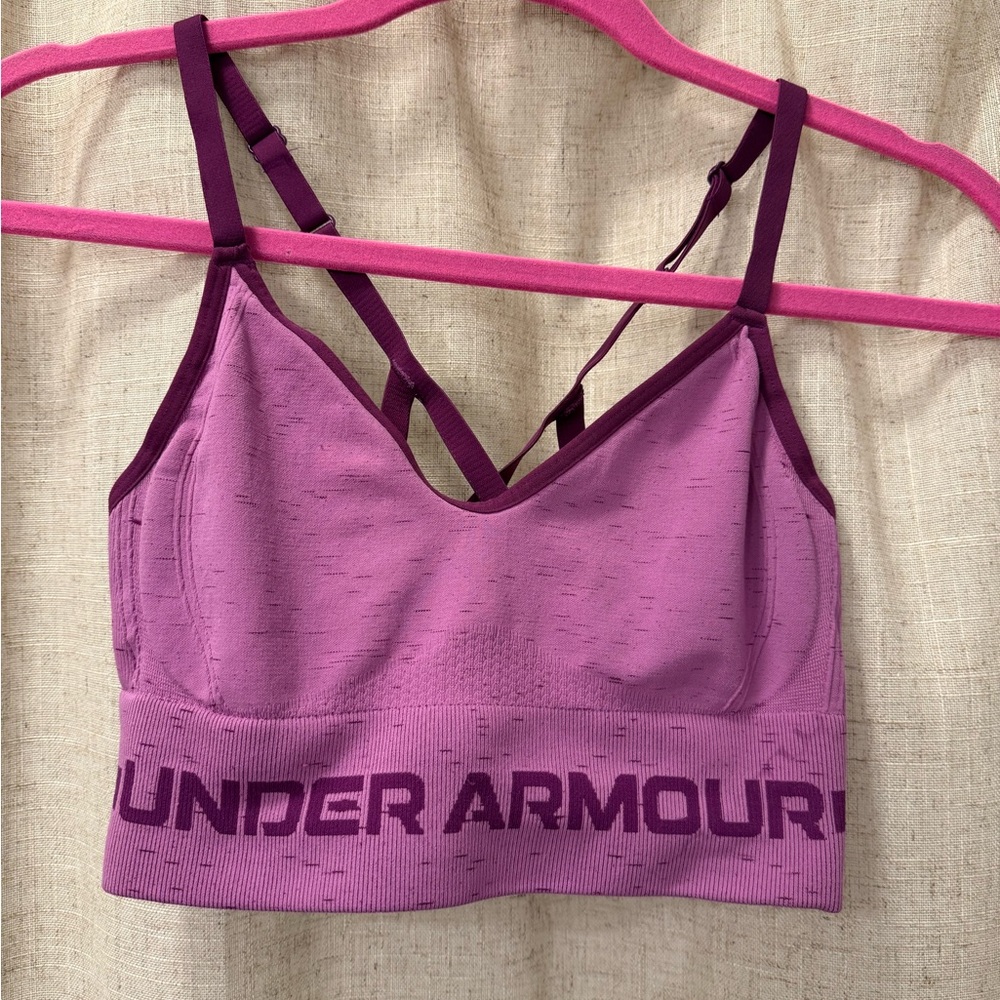 Under Armour Women's Lavender Sports Bra